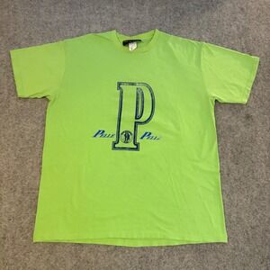 Vintage Y2K Marc Buchanan Pelle Pelle Center Logo Spell Out Classic T Shirt XXXL